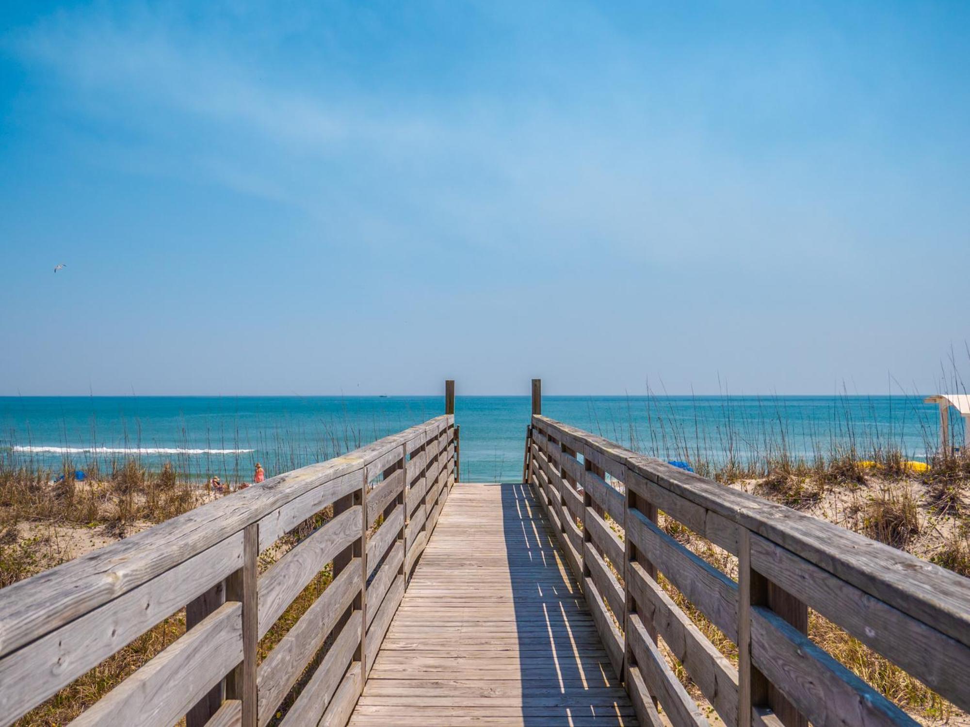 The Sandcastle At Tiki Apartment Carolina Beach Bagian luar foto